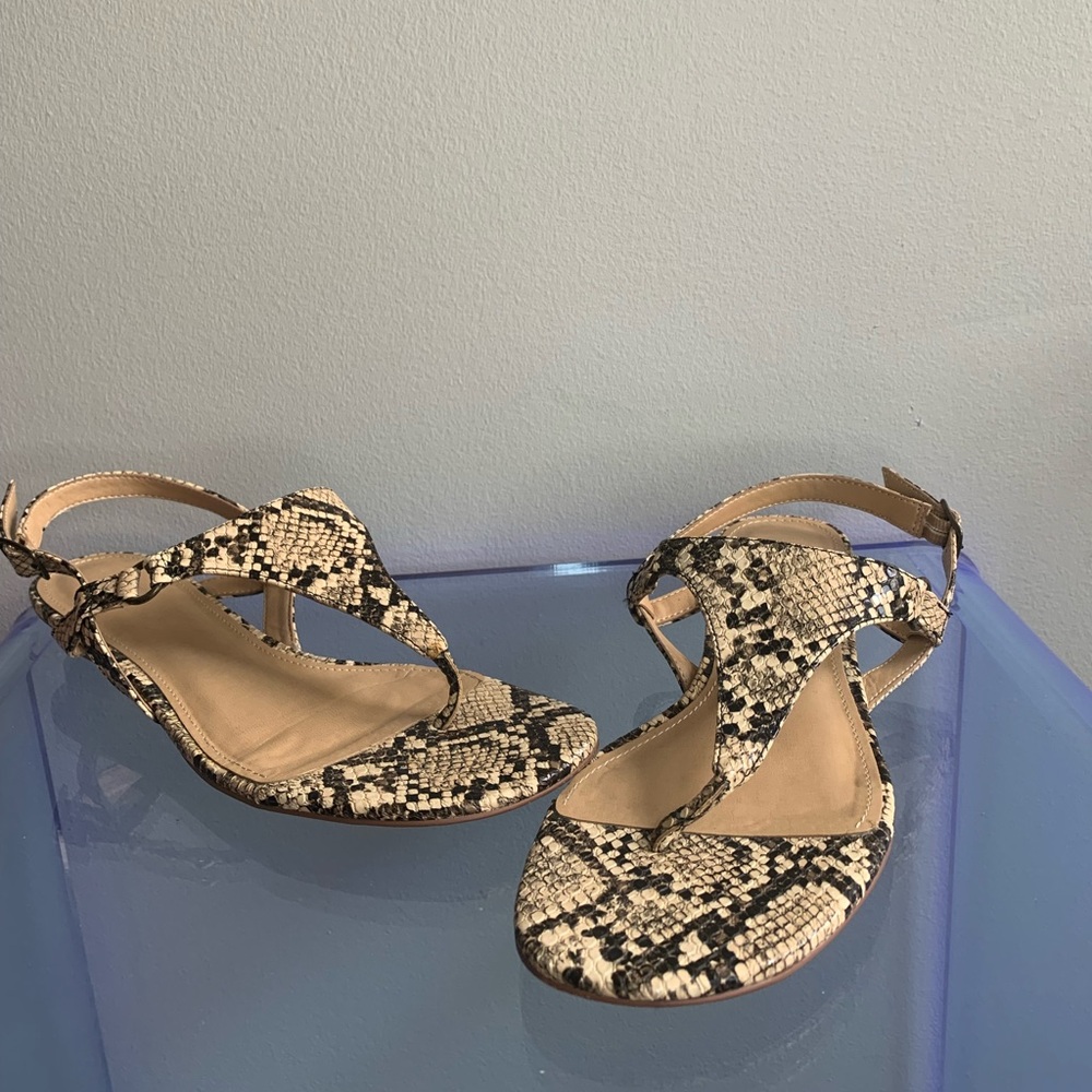 Snake Print Sandals - Picture 3 of 6